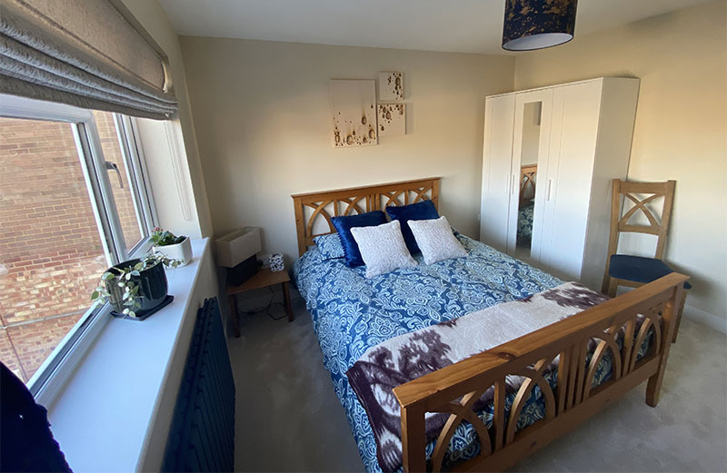 Clauds Close Blue rooom with access to the Family Bathroom